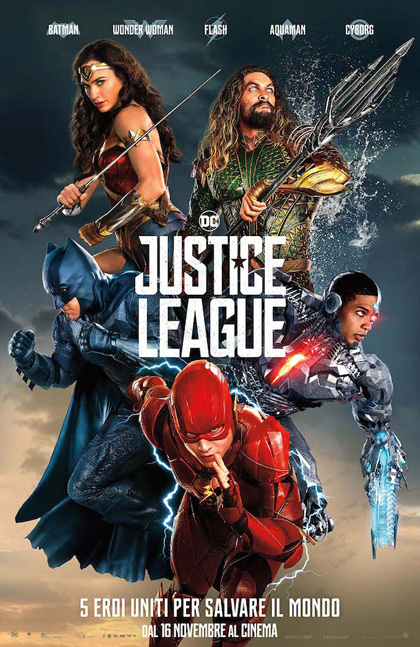 Justice League 2017 locandina